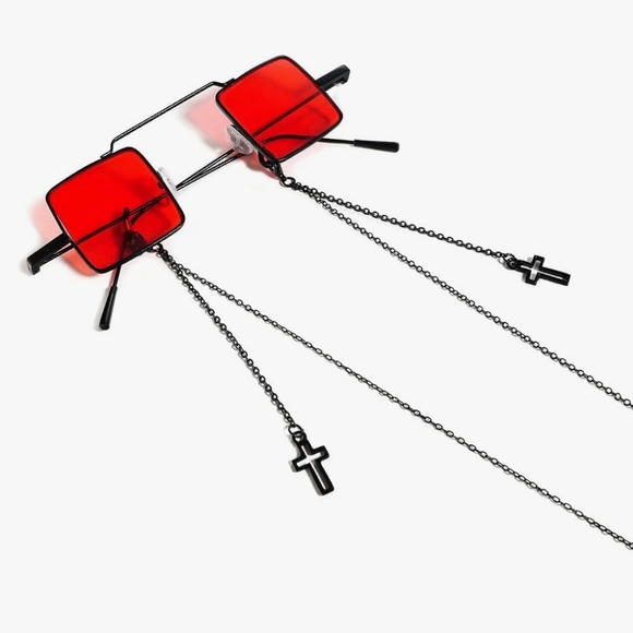 ✝ Cross Sunglasses Chain - Picture 1 of 5